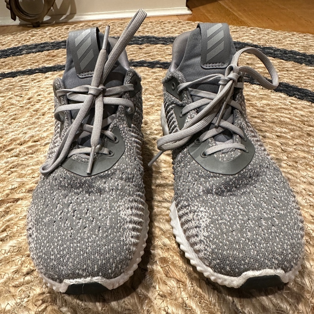 Gray Adidas Bounce Sneakers